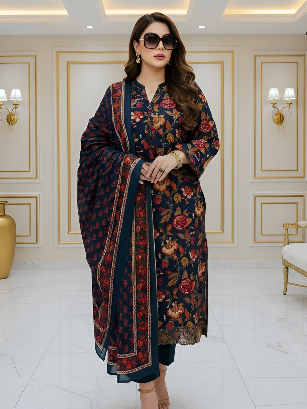 Joypuri Patels 3pc - code 403