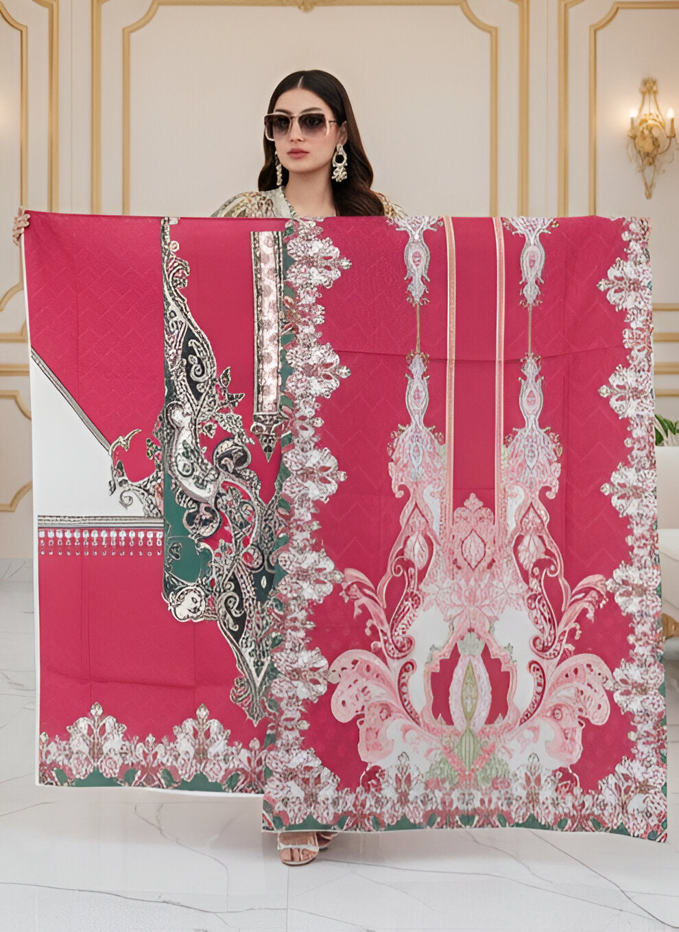 Kashmiri Zamzam 3pc Set - code 806