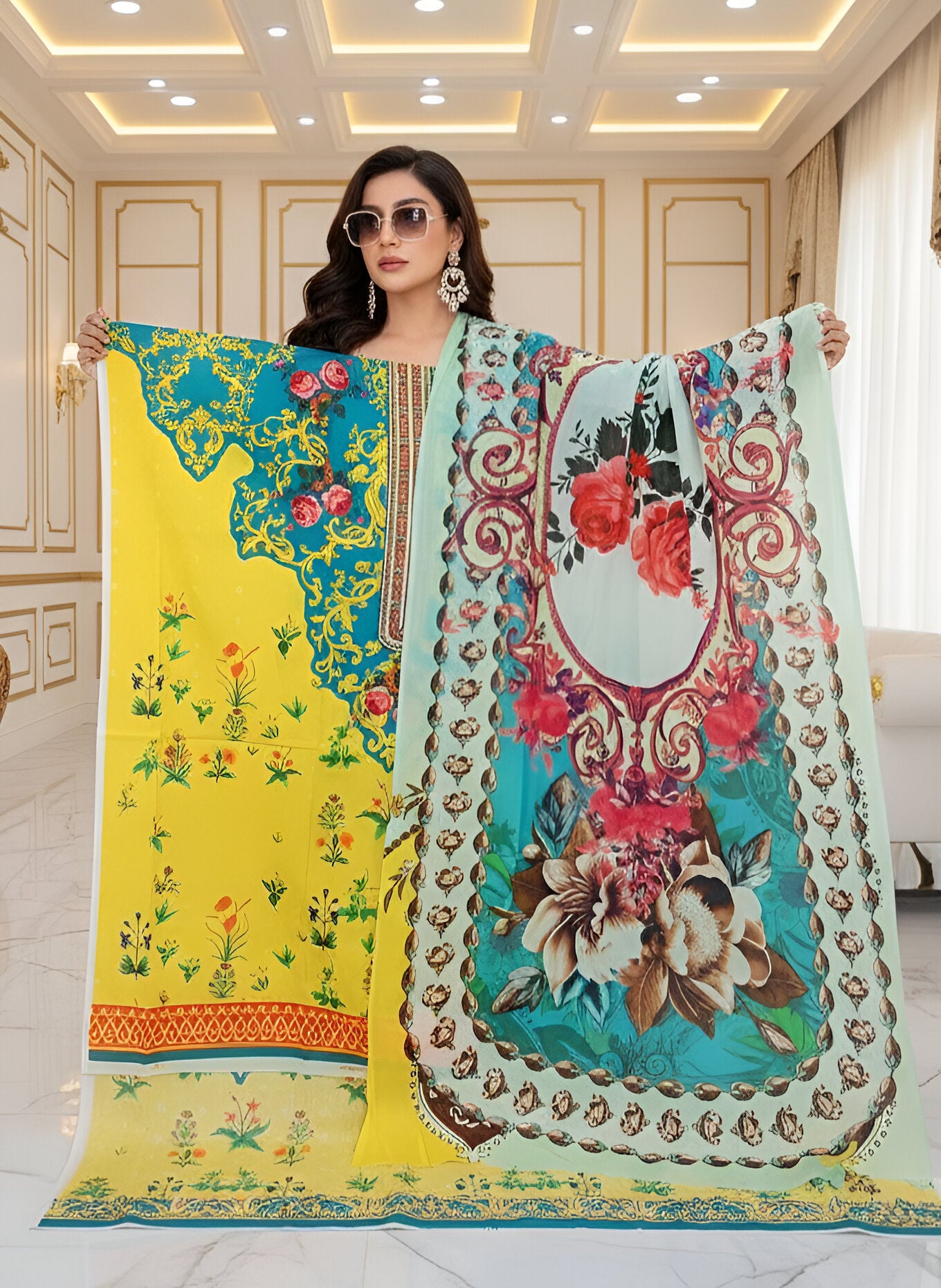 Kashmiri Zamzam 3pc Set - code 801