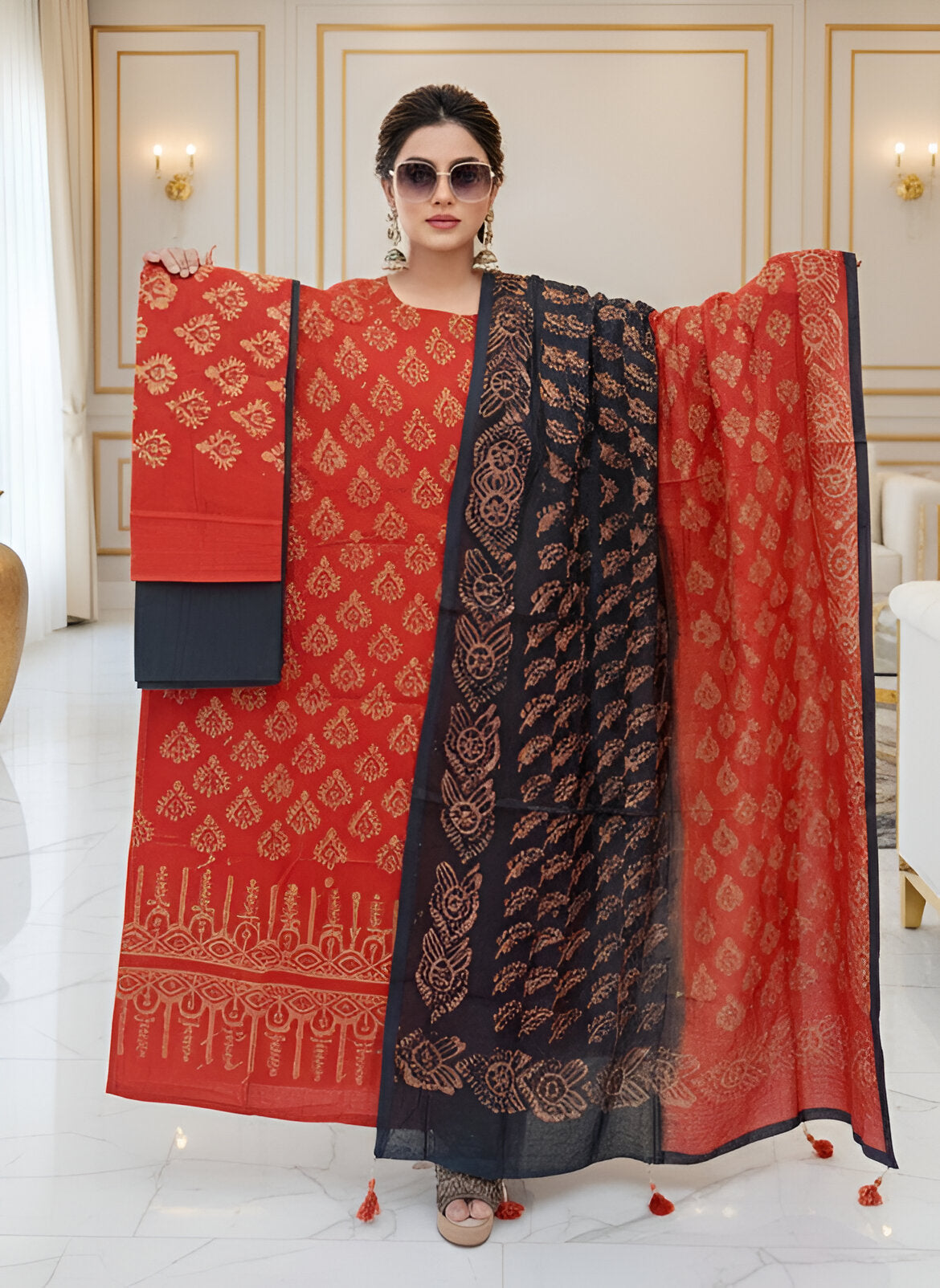 Zoom Batik 3pc Set - code 904