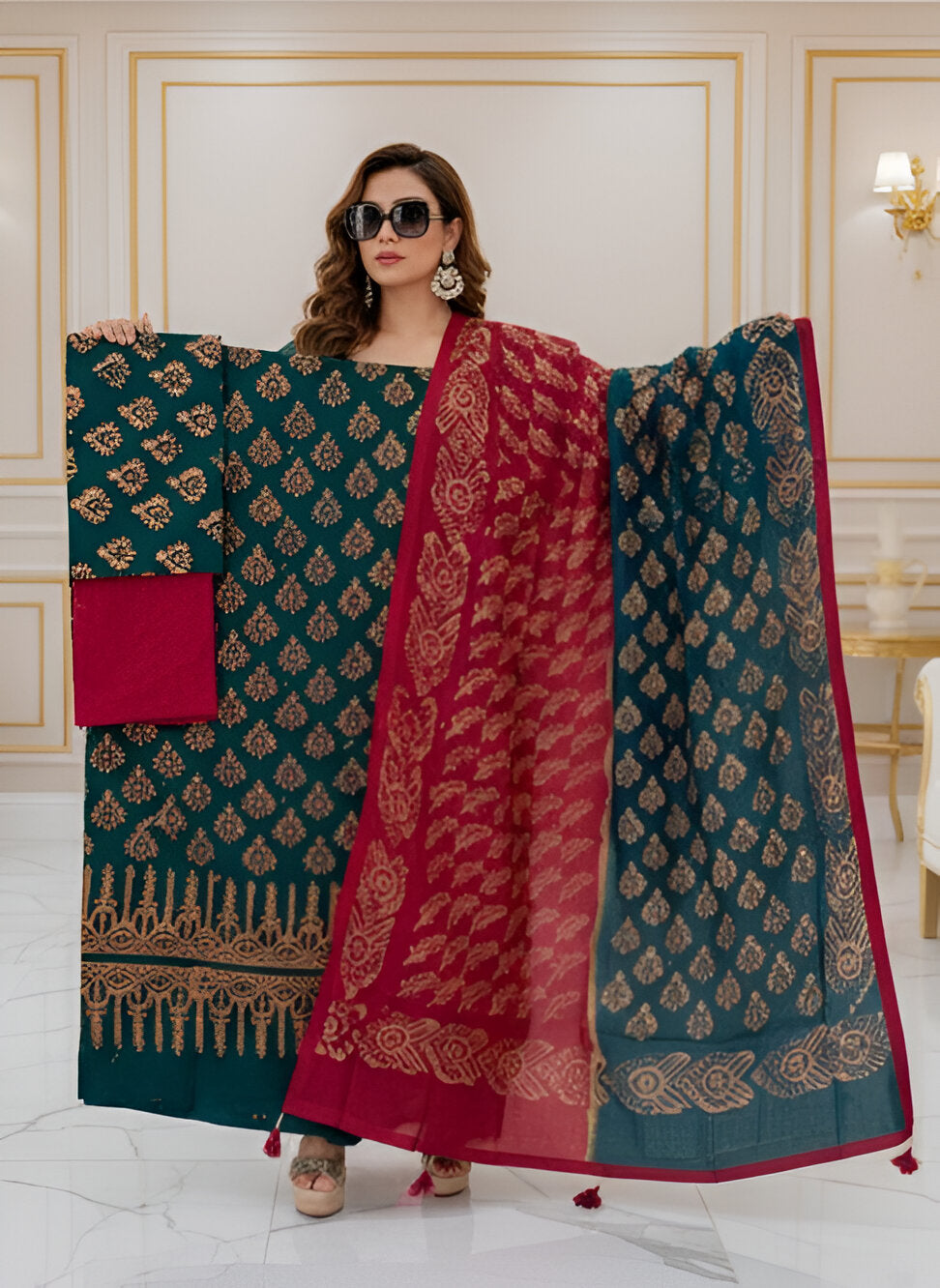 Zoom Batik 3pc Set - code 902