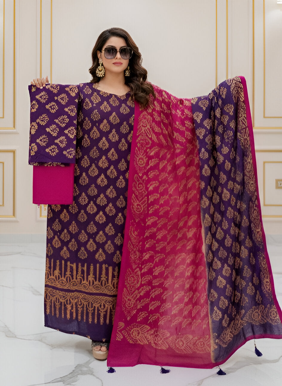 Zoom Batik 3pc Set - code 901