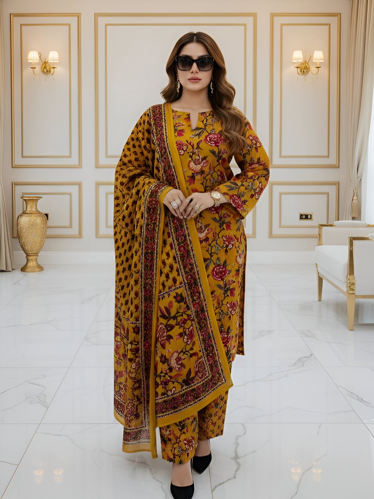 Joypuri Patels 3pc - code 401