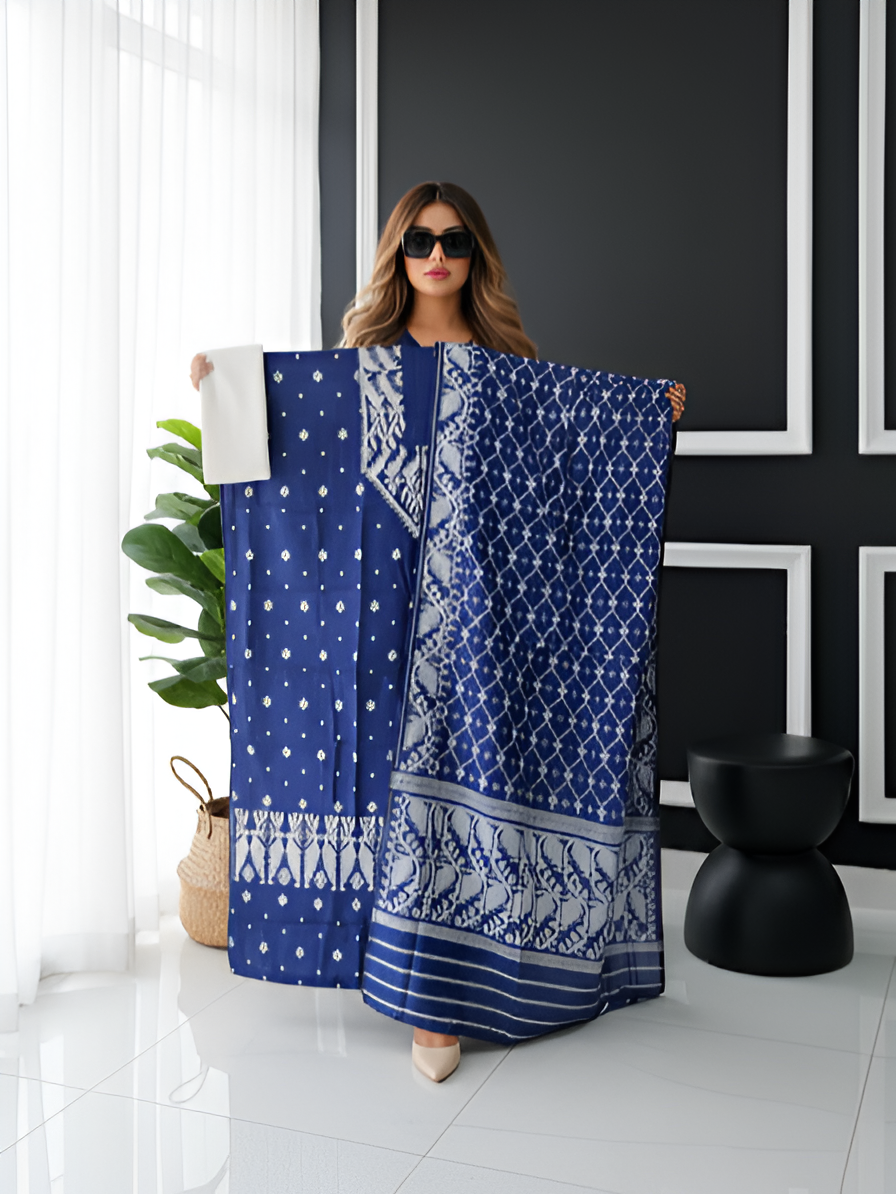 Jamdani 3pc Set - code 101